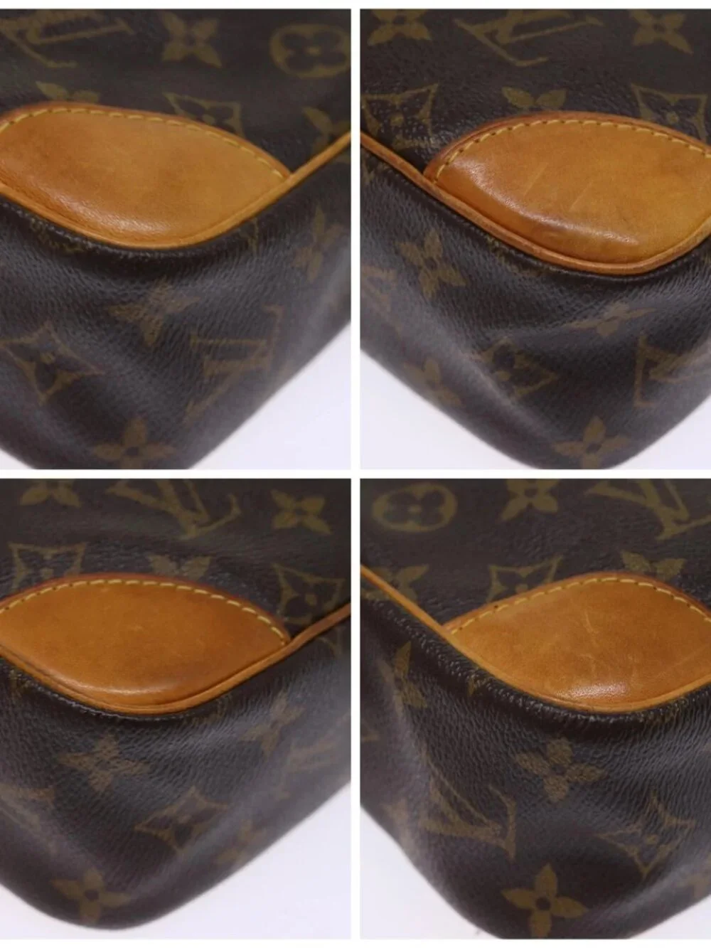 LOUIS VUITTON Monogram Compiegne 28 Clutch Bag M51845 LV Auth